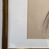 Old painting, portrait of a dandy, signed and dated 1927