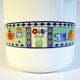 Enamelled metal pot