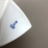 OP Art biscuit porcelain german vase made by AK Kaiser, Germany, 1970s