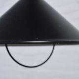 Black vintage pendant lamp from Denmark