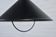 Black vintage pendant lamp from Denmark