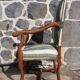 Fauteuil Os de mouton style Louis XIV