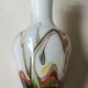 Vase in vintage blown opaline glass