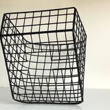 Vintage storage steel wire wall basket