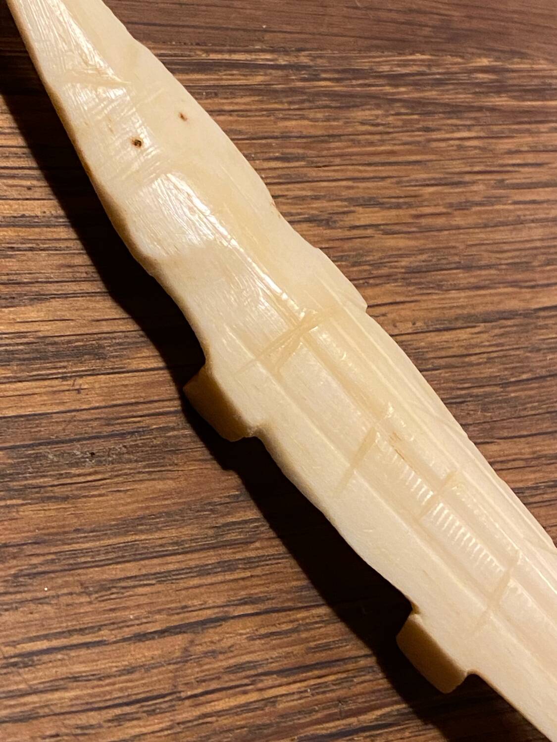 9 knife rests in bone