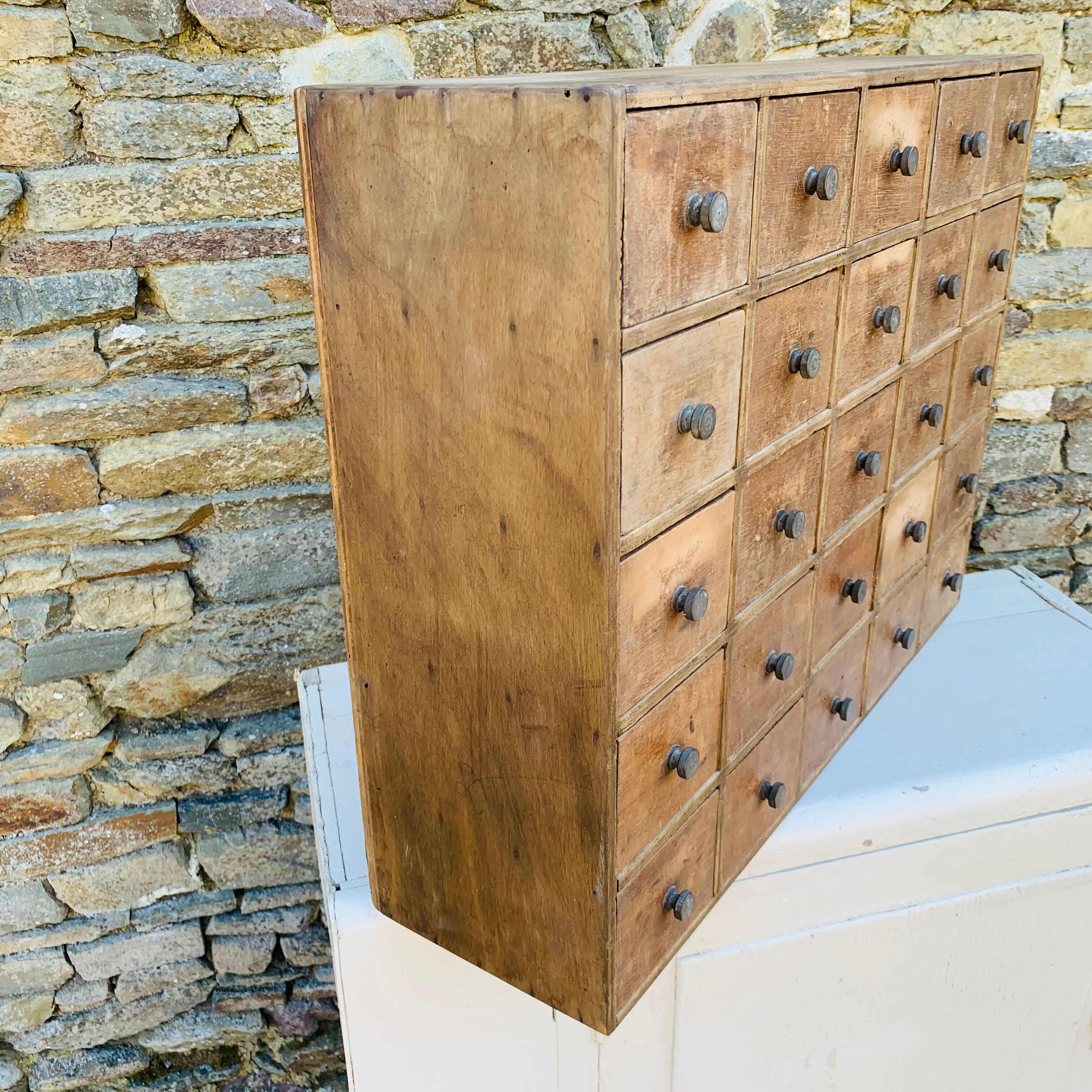 Hardware cabinet 25 drawers