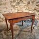 French side table in cherry wood, late 18th century.
