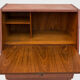 Danish teak secretary - desk by Tibergaard