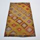 Vintage Small Decorative Anatolian Kilim SKU 3396