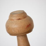 Light wood coat holder 2 patères