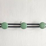 Vintage wall coat rack with 5 hooks