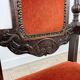 Fauteuil en chêne sculpté du XIXe siècle