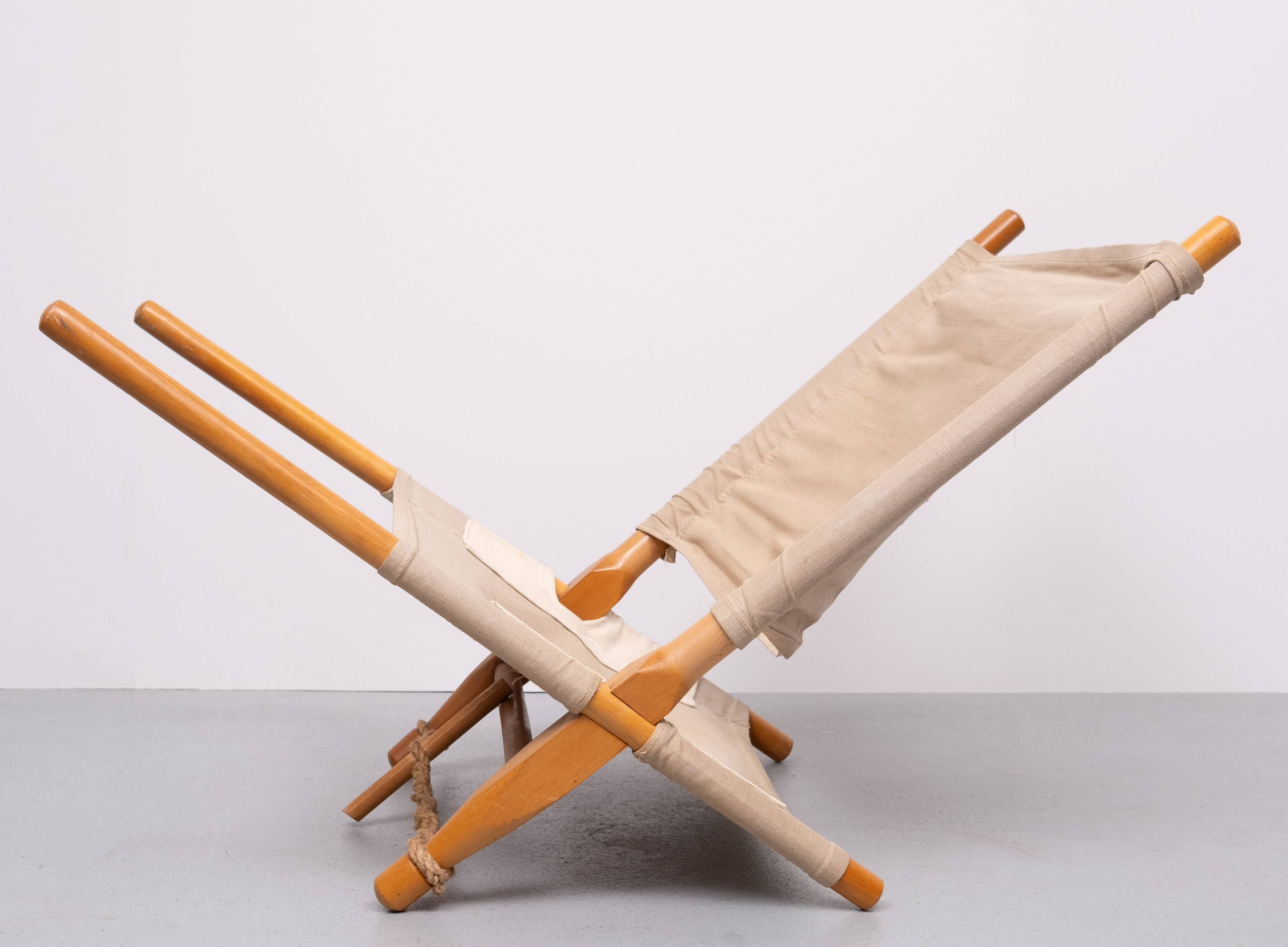 Ole Gjerlov Knudsen pour la chaise Cado Saw 1960 Danemark