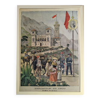 Exhibition of 1900 - Monaco Pavilion