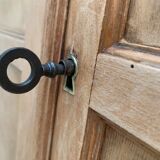 Paris raw wood cabinet 1950