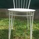 Lot of  3 metal garden chairs