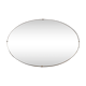 Beveled mirror oval 50 61 x 46 cm