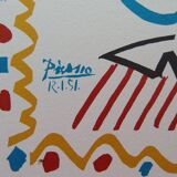 Pablo Picasso: Carnival - The King, signed lithograph