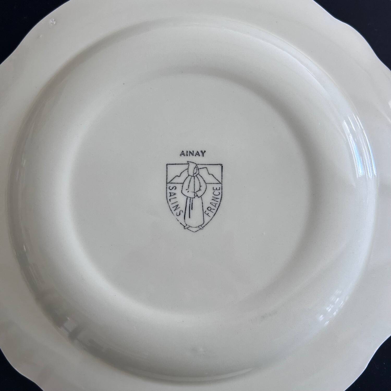 Ainay Salins 4-piece plate set