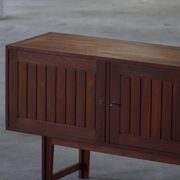 Kurt Østervig, buffet bas en teck, VAMO, moderne scandinave du milieu du siècle, années 1960