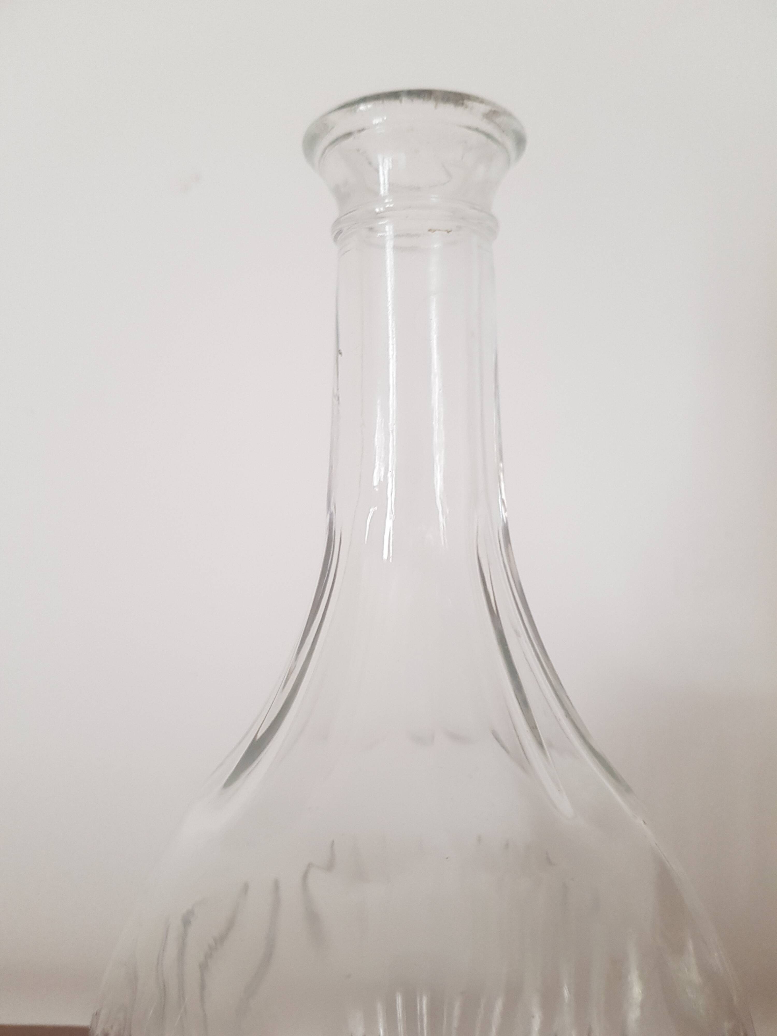 Carafe vintage en verre