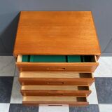 Teak chest of drawers Danish 1960s