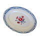 oval serving dish of Digoin Sarreguemines model Nina Rosa 2106142