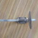 Aluminium patère