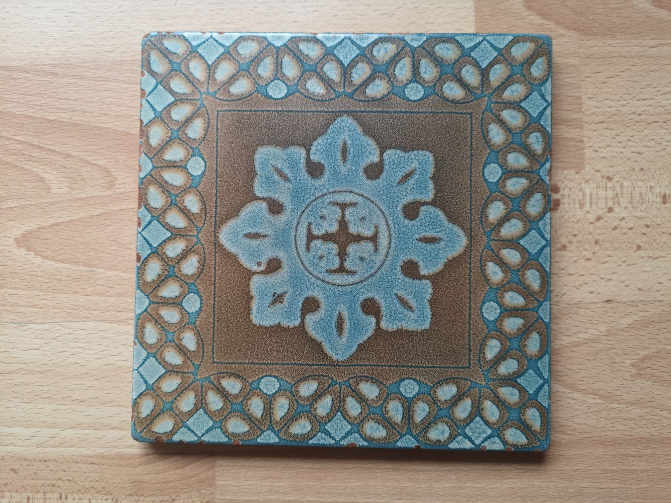 Italian ceramic tile polychrome patterns