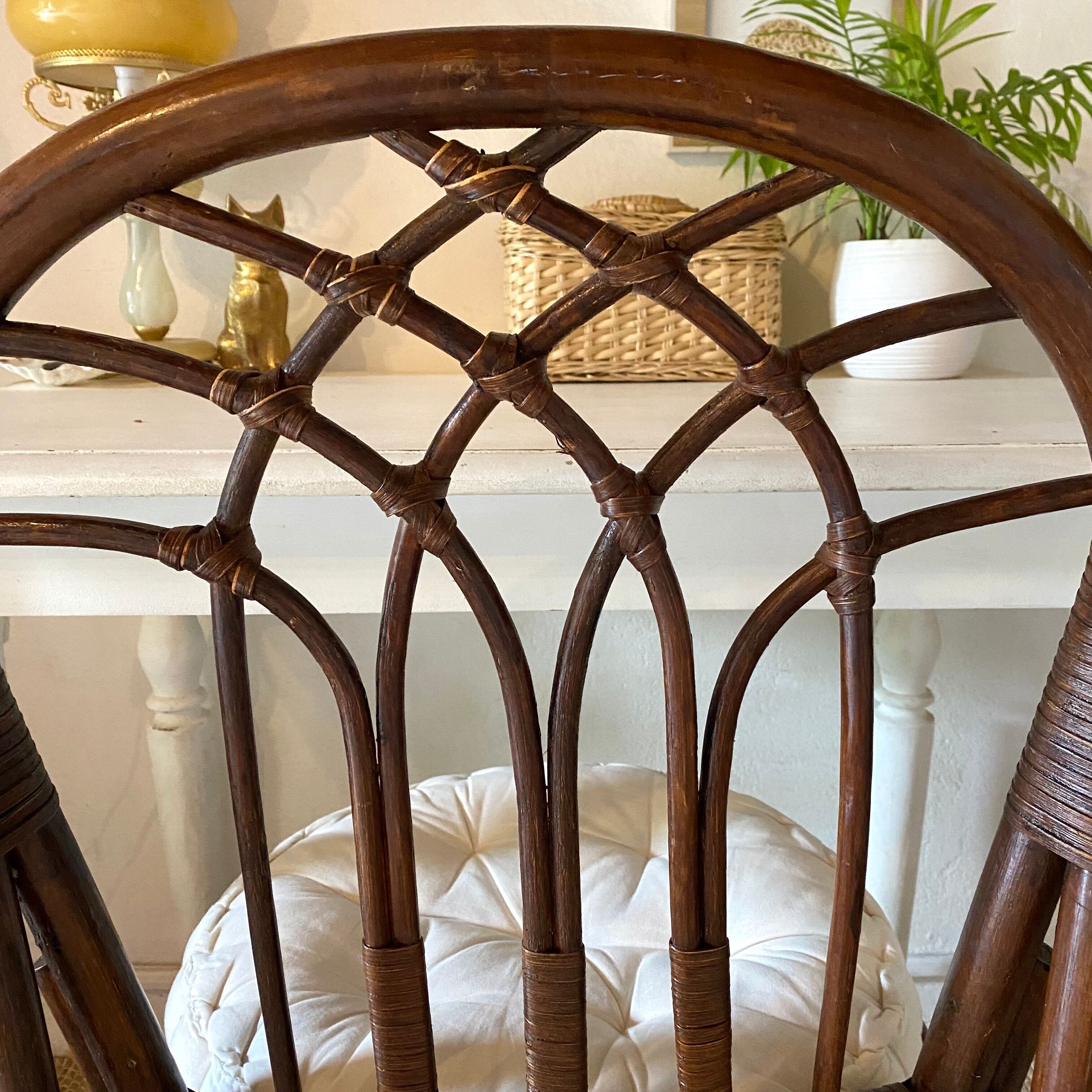 Vintage rattan chair