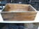 Former Nestlé advertising wooden box