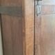 Antique Parisian wardrobe with one door.