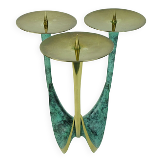 outstanding and rare 1950s mid century CANDELABRA klaus ullrich faber & schumacher