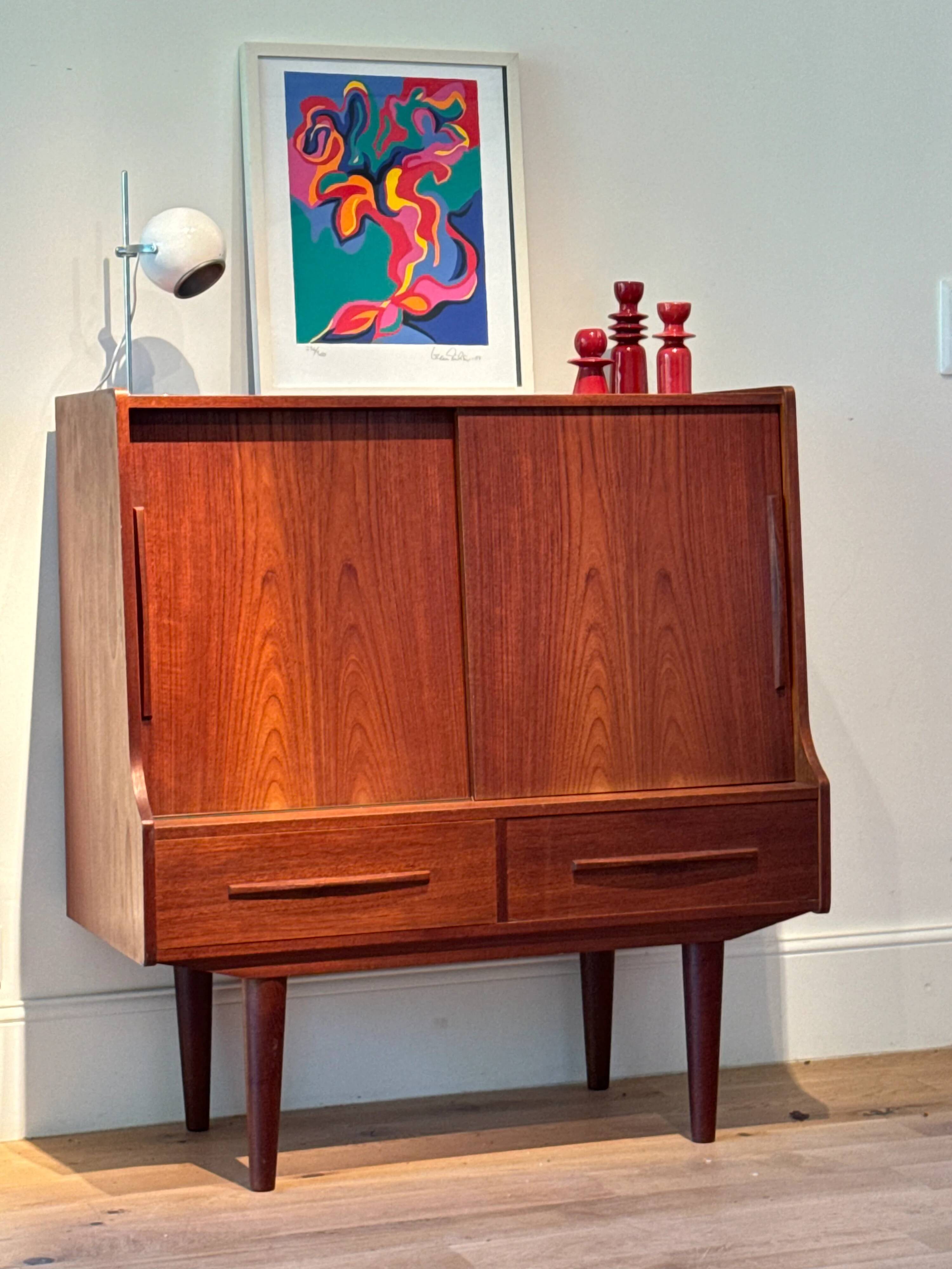 Buffet scandinave vintage en teck "Mads"