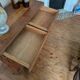 Vintage Parisian Buffet - Patinated Blonde Pine - 100x100cm