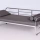 Bauhaus Sofa in Chrome & Upholstery attributed to Mücke-Melder, Czech, 1930s