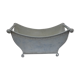 Vintage tin planter