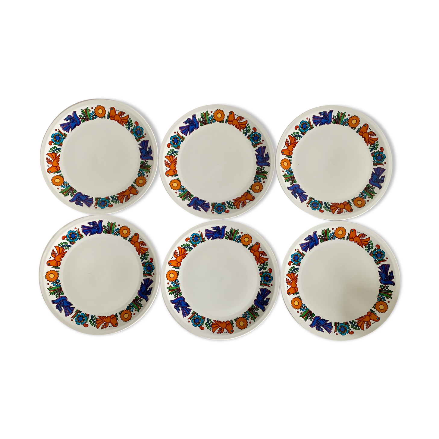 Villeroy & Boch Acapulco plates -  set of 6 plates