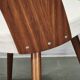 Ensemble de quatre chaises restaurées d'Antonin Suman des années 1960.