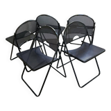 5 chaises pliantes vintage par Fly line, Italie