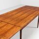 Niels Otto Moller large extendable dining table rosewood Denmark 1960
