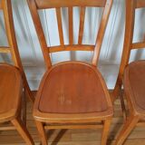 Series of 4 bistro chairs