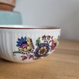 Porcelain bowl floral decoration
