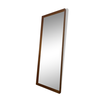 Scandinavian teak mirror