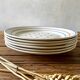 6 vintage Luneville ceramic plates