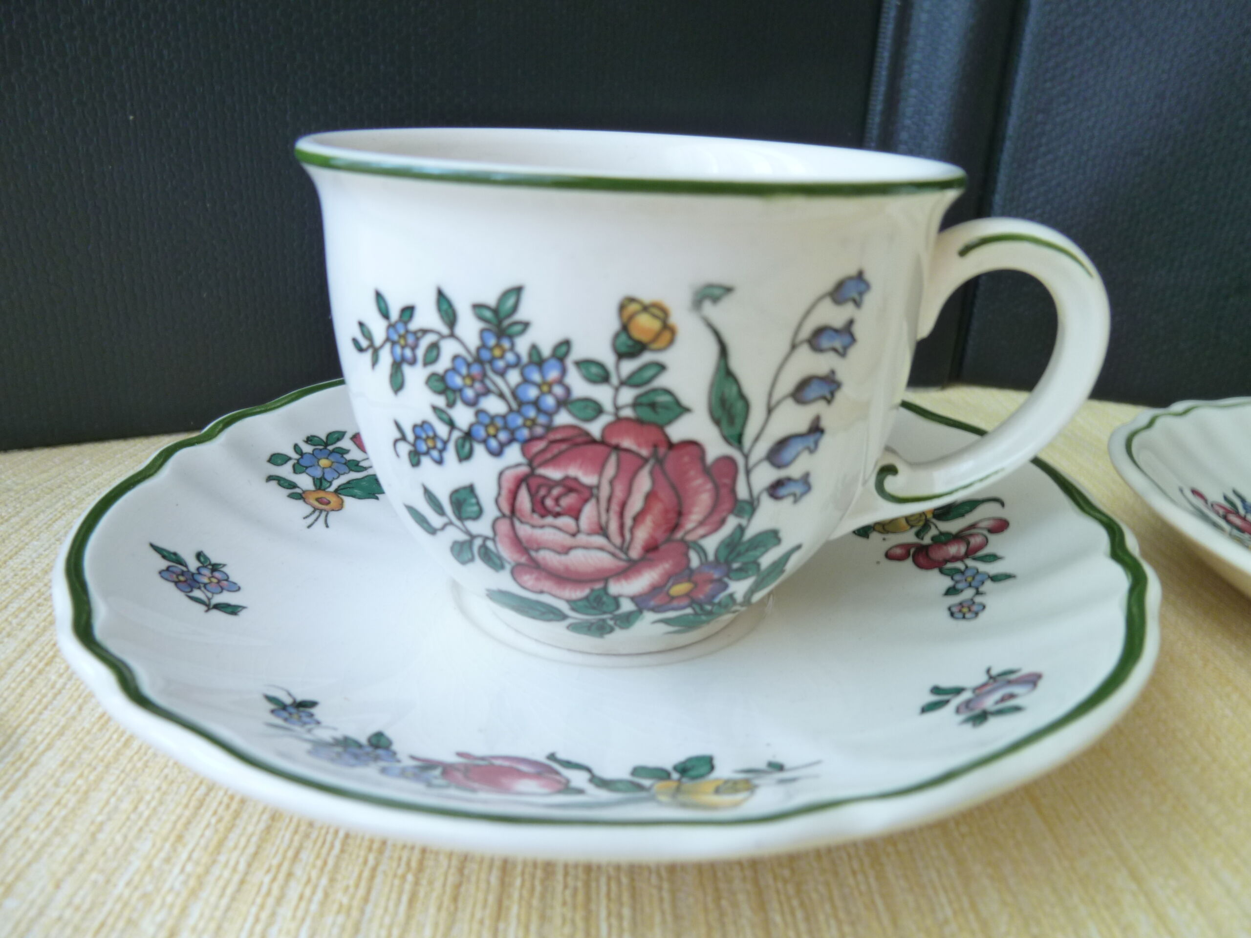 2 cups coffee set Villeroy Boch Model "Old Strasbourg"