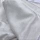 Nappe vintage blanche aux lilas, monogrammée  GSS