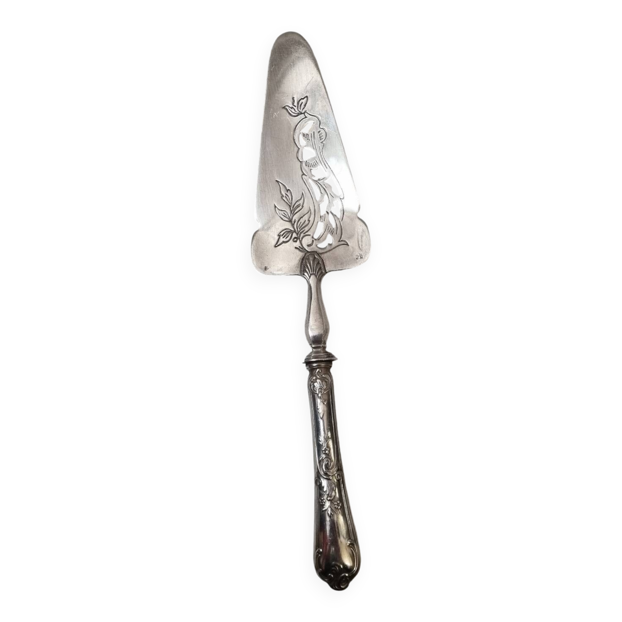 Late 19th century silver pie server