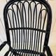 Bamboo and rattan armchair