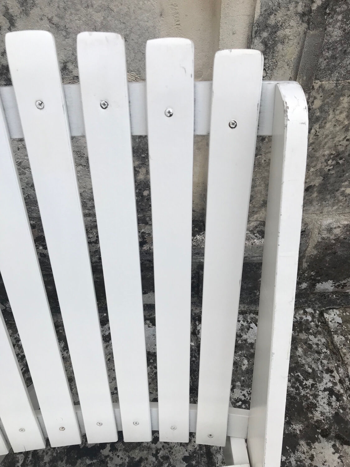 Pair of vintage folding “scissor” armchairs 1950